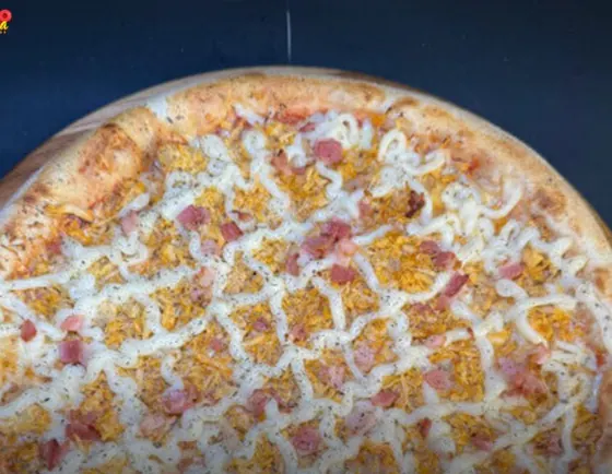 Pizza Especial de Frango com Requeijão