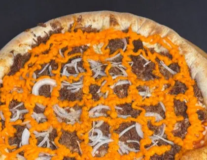 Pizza Carne Seca com Cheddar